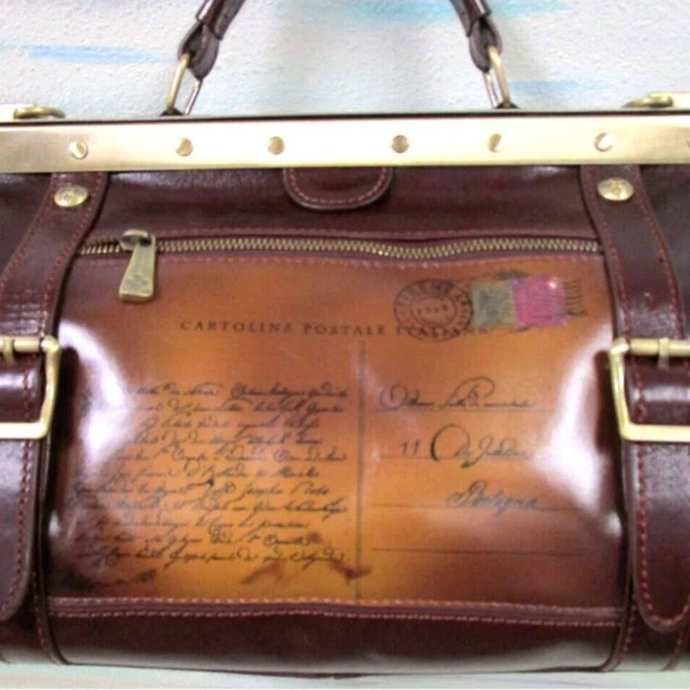 Patricia Nash Collette Frame  Satchel Discovery Collection